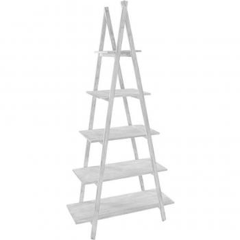 Estantería Home ESPRIT Blanco Pino Madera MDF 80 x 34 x 157 cm