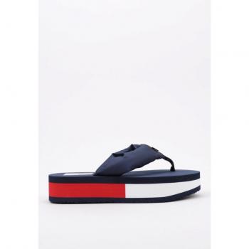 Tommy Hilfiger Chancla Mujer Azul WEBBING MID BEACH SNDL NW STRP 38