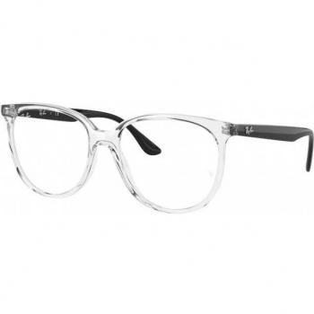 Ray-Ban RX 4378V 5943 Transparent Square Glasses for Women
