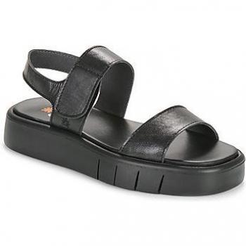 Sandalias de Piel Art 1854F Malaga Negro para Mujer