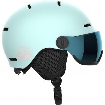 Salomon - Casco de esquí para niños Orka con visera
