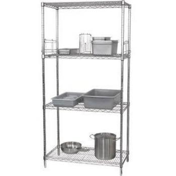 Estantería Modular Vogue de 4 Niveles con Capacidad de 240kg - 1220x460x1830mm