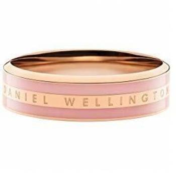 Anillo de Acero Inoxidable Rosa DW Emalie 58 Daniel Wellington