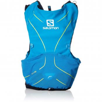 Salomon Mochila ligera de hidratación 5 l, adv skin 5 set, azul
