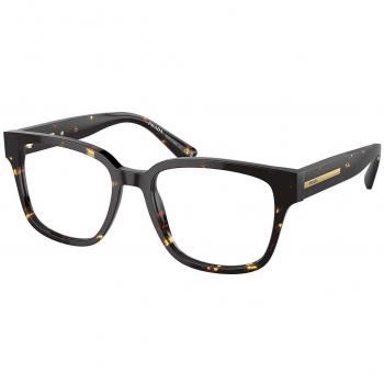 Prada PR A09V 16O1O1 Men's Eyeglasses Tortoiseshell Size 52 - Frame Only - Blue Light Block Available