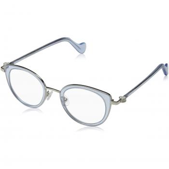 Moncler ML5023 Monturas de gafas, Plateado