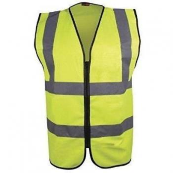 Blackrock BHZEVY11 - Hombres De Hi-Vis Ejecutivo Chaleco - Amarillo, Xxxxxx-Large