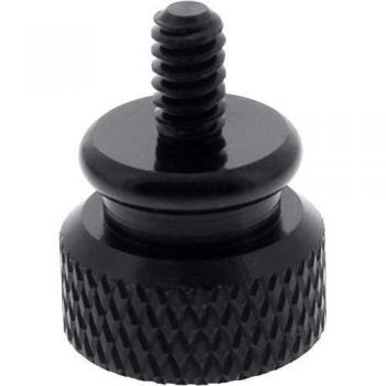Tornillos Moleteados Negros para Carcasa de PC, 12mm, Paquete de 10 Piezas