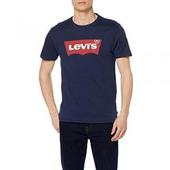 Levi's Classic Crew Neck Blue Tee with Logo - XL