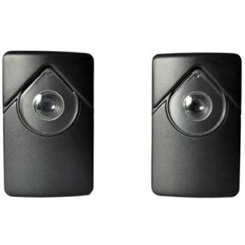 Sensor de Seguridad Infrarrojo Chamberlain 771REV para Garaje y Puertas, Cablado, Negro