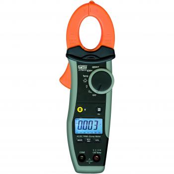 Pinza Amperimétrica Digital HT9015 AC/DC con Medición de Temperatura y Rango de 0,01 a 600A