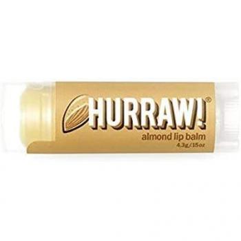 Bálsamo Labial Hurraw! Almendra, 4,80 g