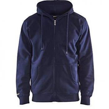 Blaklader Navy Zip-Up Hoodie Size 4XL
