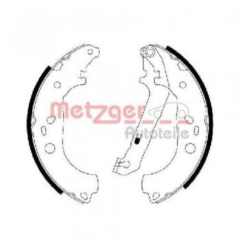 Juego de zapatas de freno traseras METZGER MG 211 para Ford Focus 2 y Focus 2 Kombi