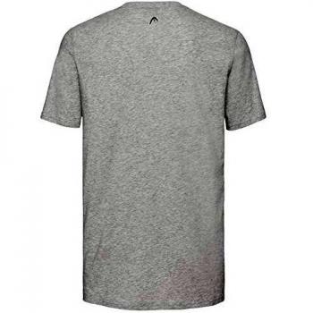 Head Club Ivan - Camiseta Unisex para niño, Unisex niños, T_Shirts, 816379-GMBK140, Gris/Negro, 140