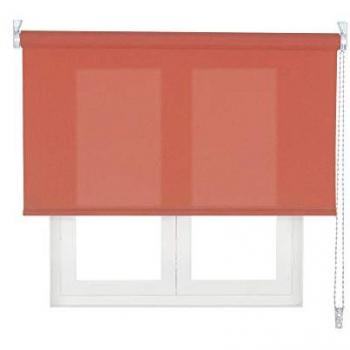 Estor Enrollable Traslúcido Classic Coral 135x250 cm - Fabricado en España - Garantía 5 Años