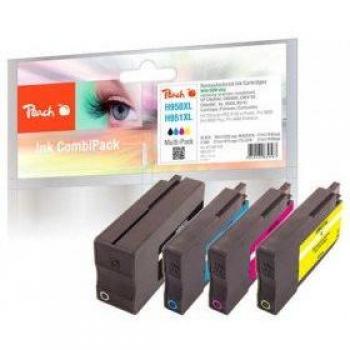 Pack Ahorro de Tintas Compatible HP No. 950XL, No. 951XL, Cartuchos Negro, Cian, Magenta y Amarillo