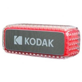 Altavoz Bluetooth Kodak PWS-2237 - Impermeable IPX6, Sonido Potente 8W, Iluminación RGB, Batería de 5h, Conexión Bluetooth V5.0 - Rojo
