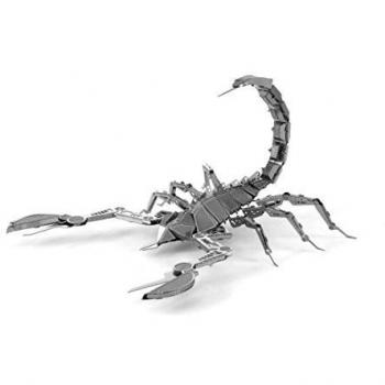 Metal Earth 3D Metal Model Kit - Scorpion - 24 Pieces, Dimensions: 11.89x8.12x5.15cm, Age 14+