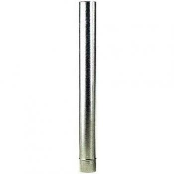 WOLFPACK LINEA PROFESIONAL 22010083 Wolfpack Tubo Acero Galvanizado, Estufas de Leña, Chimenea, Alta Resistencia, Conductos
