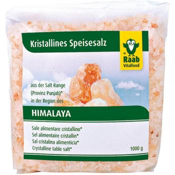 Sal Himalaya Gruesa Cristalina Alimenticia 1 kg de Raab
