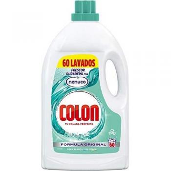 Colon Nenuco - Detergente para Lavadora, adecuado para Ropa Blanca y de Color, Formato Gel - 60 dosis