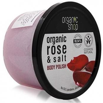 Organic Rose & Salt Body Polish Scrub 250ml