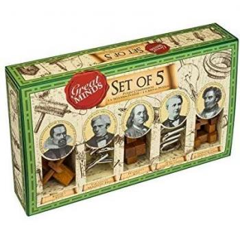 The Great Minds Range 1124 - Set de 5 Juegos de Habilidad