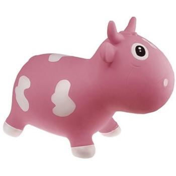 Vaca Saltarina Infantil Kidzzfarm Rosa Junior
