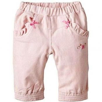 Julius Hüpeden Schäfchen aus Cord - Pantalones para niñas, color rosa