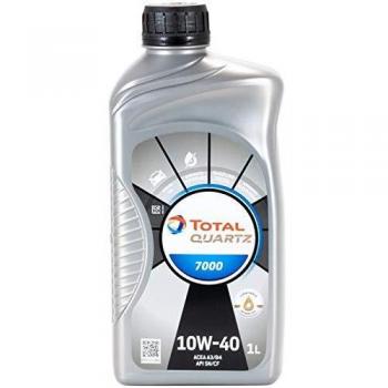 Aceite Motor Total Quartz 7000 10W40 1L - Protección del Motor, TOTAL 2201528