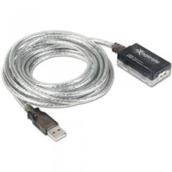 Prolongador Activo USB 2.0 Hamlet de 5 Metros con Repetidor