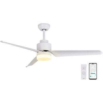 SPC Conforto DC Max 2 Ventilador de Techo Blanco con Luz LED 132cm 43W Modelo 6499B