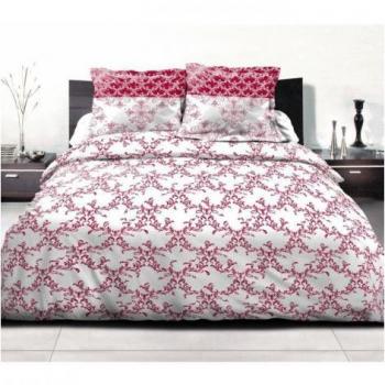 Funda Nórdica HOME LINGE PASSION Blanco Burdeos 240 x 260 cm