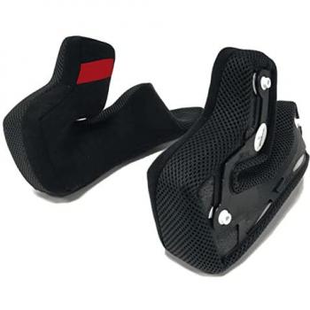 Nolan Almohadillas de Casco N60-6 Clima Comfort Negro-Rojo (S)
