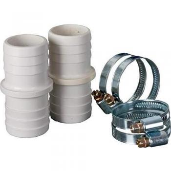 Gre AR509 - Kit de Conexión de Mangueras: 2 Manguitos y 4 Abrazaderas de 38 mm de Diámetro