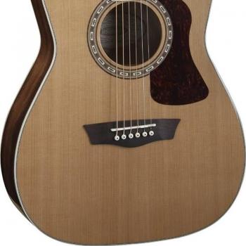 Washburn Heritage 10 Series HF11S Folk Acoustic Guitar, Natural