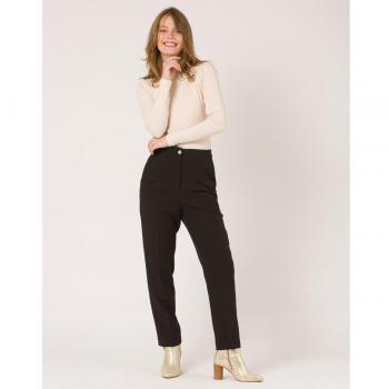 Pantalón Naf Naf Basic Negro para Mujer