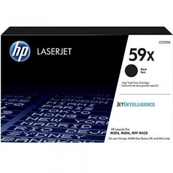 Tóner Original HP 59X Negro de Alta Capacidad para LaserJet M404 MFP M428, Rendimiento de 10000 Páginas