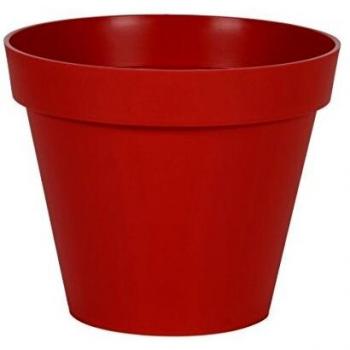 Maceta EDA Redonda Rojo