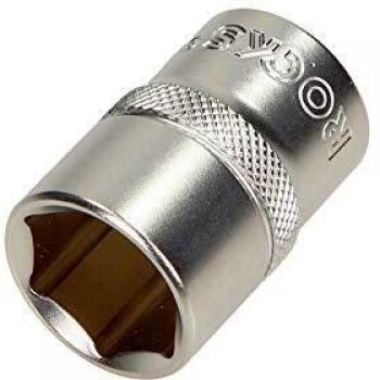 Rooks 1.2619 - Llave de vaso 1/2 hexagonal 19 mm Rooks 0