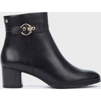Pikolinos Botines de Mujer de Piel con Tacón Pintado W1Z8588 Calafat Black (40)