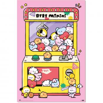 Poster Arcade Machine - BT21