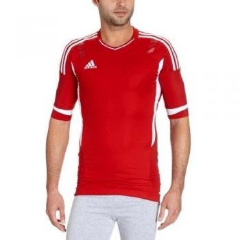 adidas - Camiseta de fútbol sala para hombre rojo university red/white Talla:10