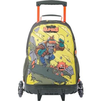 Mochila Escolar con Ruedas Grande de Cartoons Totto Brawlmaster MJ03BWM003-2310-4DJL