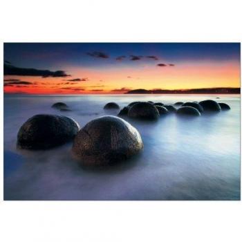 Panel Decorativo Paisaje Boulders 90x60 cm Listo para Colgar