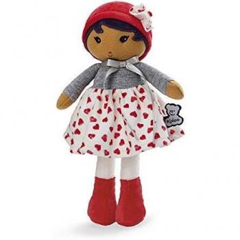KALOO - Colección Tendresse Mi Primera Muñeca de Trapo Jade K, 25 cm