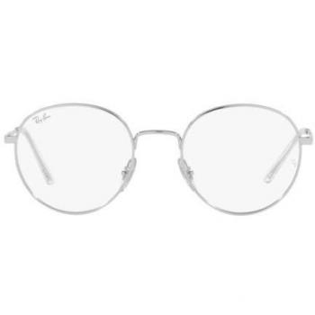 Ray-Ban RX3681V 2501 Men's Eyeglasses Silver Size 48 (Frame Only) - Blue Light Block Available
