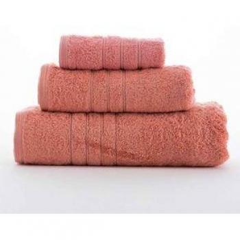 Juego de 3 toallas de algodón Ethere Maison 700gr en color rosa