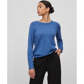 Jersey de mujer Vila de manga larga y cuello redondo